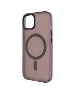 Чохол накладка для iPhone 13 DM Frosted Acrylic MagSafe Чорна (Black)