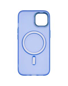 Чохол накладка для iPhone 13 DM Frosted Acrylic MagSafe Синя (Navy Blue)