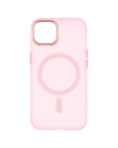 Чохол накладка для iPhone 13 DM Frosted Acrylic MagSafe Рожева (Pink)