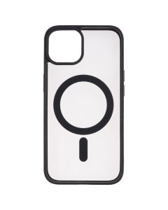 Чехол накладка для iPhone 13 DM Прозрачный цвет MagSafe Черный