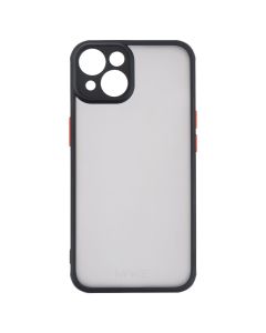 Чохол накладка для iPhone 14 Frame MakeFuture Чорна (Black)