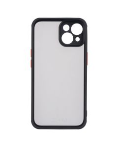 Чохол накладка для iPhone 14 Frame MakeFuture Чорна (Black)