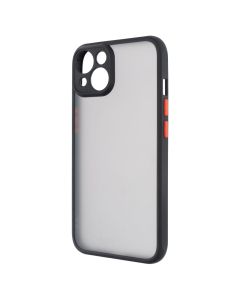 Чохол накладка для iPhone 14 Frame MakeFuture Чорна (Black)