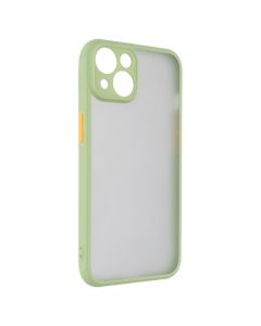 Чехол накладка для iPhone 14 Frame MakeFuture Зелёный (Green)