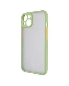 Чехол накладка для iPhone 14 Frame MakeFuture Зелёный (Green)