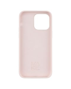Чохол накладка для iPhone 14 Pro Max Silicone MakeFuture Рожева (Chalk Pink)