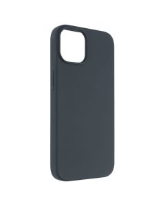 Чехол накладка для iPhone 14 Silicone MakeFuture Черный (Black)