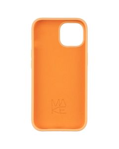 Чохол накладка для iPhone 15 Silicone MakeFuture Помаранчева (Orange)