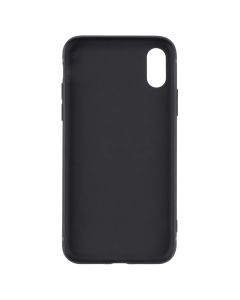 Чехол накладка для iPhone Xs Skin MakeFuture Черный (Black)