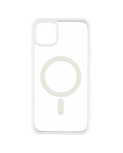 Чохол накладка для iPhone 11 DM Frosted Acrylic MagSafe Біла (White)