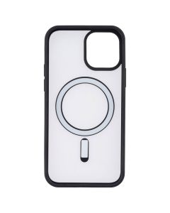 Чохол накладка для iPhone 12 DM Frosted Acrylic MagSafe Чорна (Black)