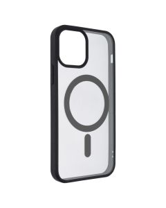 Чохол накладка для iPhone 12 DM Frosted Acrylic MagSafe Чорна (Black)