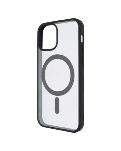 Чохол накладка для iPhone 12 DM Frosted Acrylic MagSafe Чорна (Black)