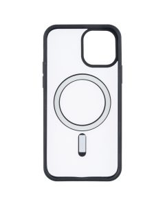 Чехол-накладка для iPhone 12 Pro DM Frosted Acrylic MagSafe Черный (Black)