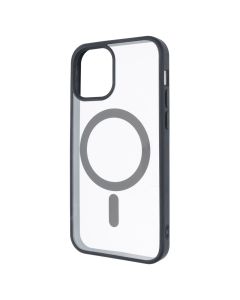 Чехол-накладка для iPhone 12 Pro DM Frosted Acrylic MagSafe Черный (Black)