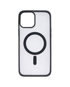 Чохол накладка для iPhone 12 Pro Max DM Frosted Acrylic MagSafe Чорна (Black)