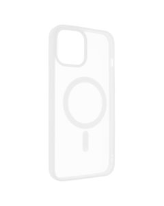 Чехол накладка для iPhone 12 Pro DM Frosted Acrylic MagSafe Белый (White)