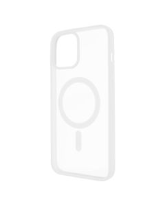 Чехол накладка для iPhone 12 Pro DM Frosted Acrylic MagSafe Белый (White)