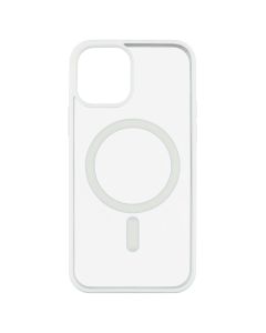 Чохол накладка для iPhone 12 DM Frosted Acrylic MagSafe Біла (White)