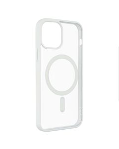 Чохол накладка для iPhone 12 DM Frosted Acrylic MagSafe Біла (White)