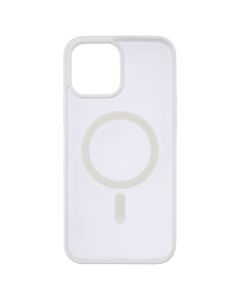 Чохол накладка для iPhone 13 Pro Max DM Frosted Acrylic MagSafe Біла (White)