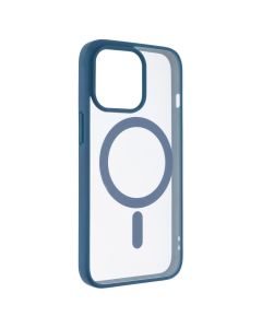 Чохол-накладка для iPhone 13 Pro DM Frosted Acrylic MagSafe Синій (Темно-синій)