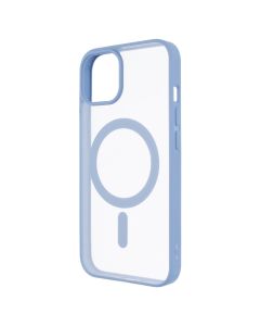 Чохол накладка для iPhone 13 DM Frosted Acrylic MagSafe Синя (Sierra Blue)