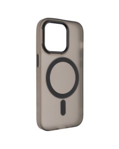 Чехол-накладка для iPhone 14 Pro DM Translucent Color MagSafe Серый (темно-серый)