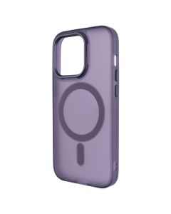 Чехол-накладка для iPhone 14 Pro DM Translucent Color MagSafe Фиолетовый (Deep Purple)