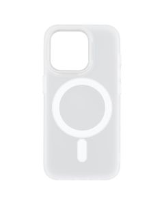 Чехол-накладка для iPhone 15 Pro DM Translucent Color MagSafe Белый (White)