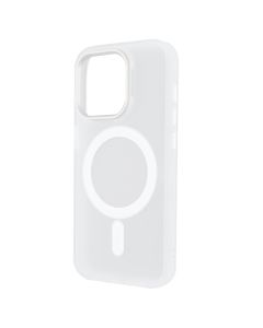 Чехол-накладка для iPhone 15 Pro DM Translucent Color MagSafe Белый (White)