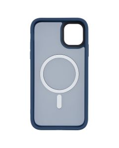 Чохол накладка для iPhone 11 ArmorStandart Uniq MagSafe Синя (Dark Blue)
