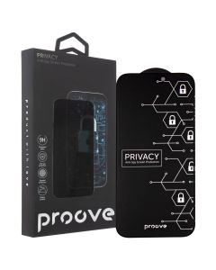 Захисне скло для iPhone 16 Pro Max Proove Privacy 3D Чорне (Black)