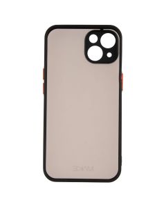 Чохол накладка для iPhone 13 Frame MakeFuture Чорна (Black)