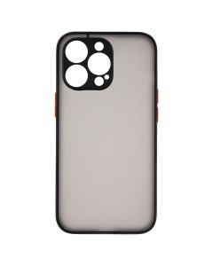 Чохол накладка для iPhone 13 Pro Frame MakeFuture Чорна (Black)