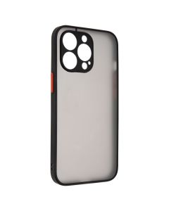 Чохол накладка для iPhone 13 Pro Frame MakeFuture Чорна (Black)