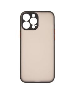 Чехол накладка для iPhone 13 Pro Max Frame MakeFuture Черный (Black)