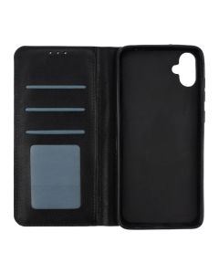 Чехол-кейс для Samsung A05 DM Book Case Leather Черный (Black)