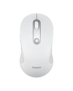 Мышь беспроводная Baseus F02 Эргономичная Белая (White)