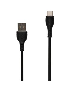 USB кабель Borofone BX51 Triumph Type-C Чорний (Black)