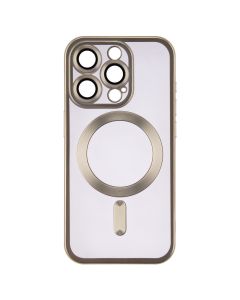 Чохол накладка для iPhone 15 Pro MagSafe Shining Matte Золота (Gold)