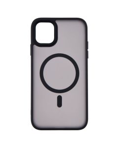 Чохол накладка для iPhone 11 MiaMi Pjur with MagSafe Чорна (Black)