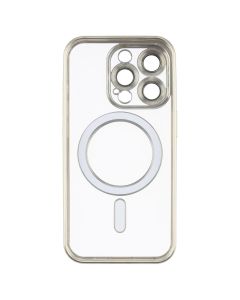 Чохол накладка для iPhone 15 Pro WAVE Metal Matte Case with Magnetic Ring MagSafe Жовта (Yellow)