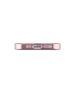 Чохол накладка для iPhone 15 WAVE Metal Matte Case with Magnetic Ring MagSafe Рожева (Pink)