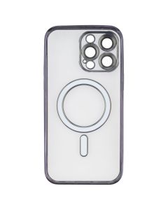 Чохол накладка для iPhone 14 Pro Max Metal Matte Case with Magnetic Ring MagSafe ФІолетова (Purple)