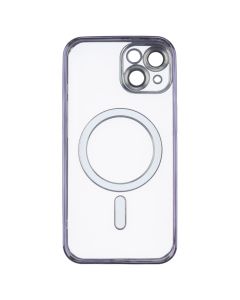 Чохол накладка для iPhone 14 WAVE Metal Matte Case with Magnetic Ring MagSafe ФІолетова (Purple)