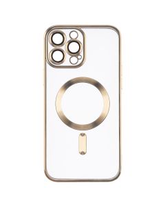 Чохол накладка для iPhone 13 Pro Max WAVE Metal Matte Case with Magnetic Ring MagSafe Золота (Gold)