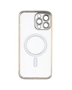 Чохол накладка для iPhone 13 Pro Max WAVE Metal Matte Case with Magnetic Ring MagSafe Золота (Gold)