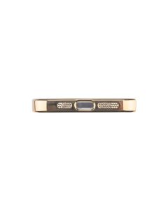 Чохол накладка для iPhone 13 Pro Max WAVE Metal Matte Case with Magnetic Ring MagSafe Золота (Gold)
