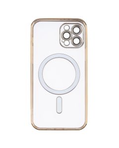 Чохол накладка для iPhone 12 Pro WAVE Metal Matte Case with Magnetic Ring MagSafe Золота (Gold)